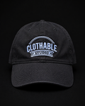 Clothable Studio Black Dad Cap – Minimal Streetwear Cap (South Africa)