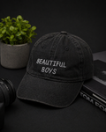 Beautiful Boys Dad Cap – Black & Pink Minimal Streetwear Hat | Clothable Studio South Africa