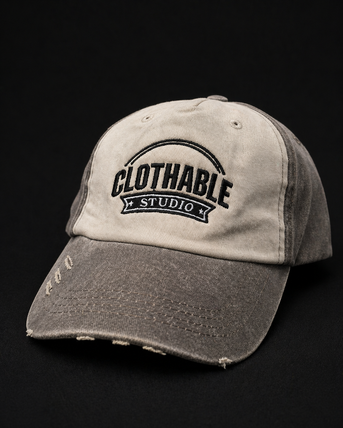 Clothable Studio Trucker Cap – Vintage Distressed Streetwear Hat (South Africa)